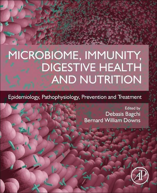 Cover: 9780128222386 | Microbiome, Immunity, Digestive Health and Nutrition | Bagchi (u. a.)