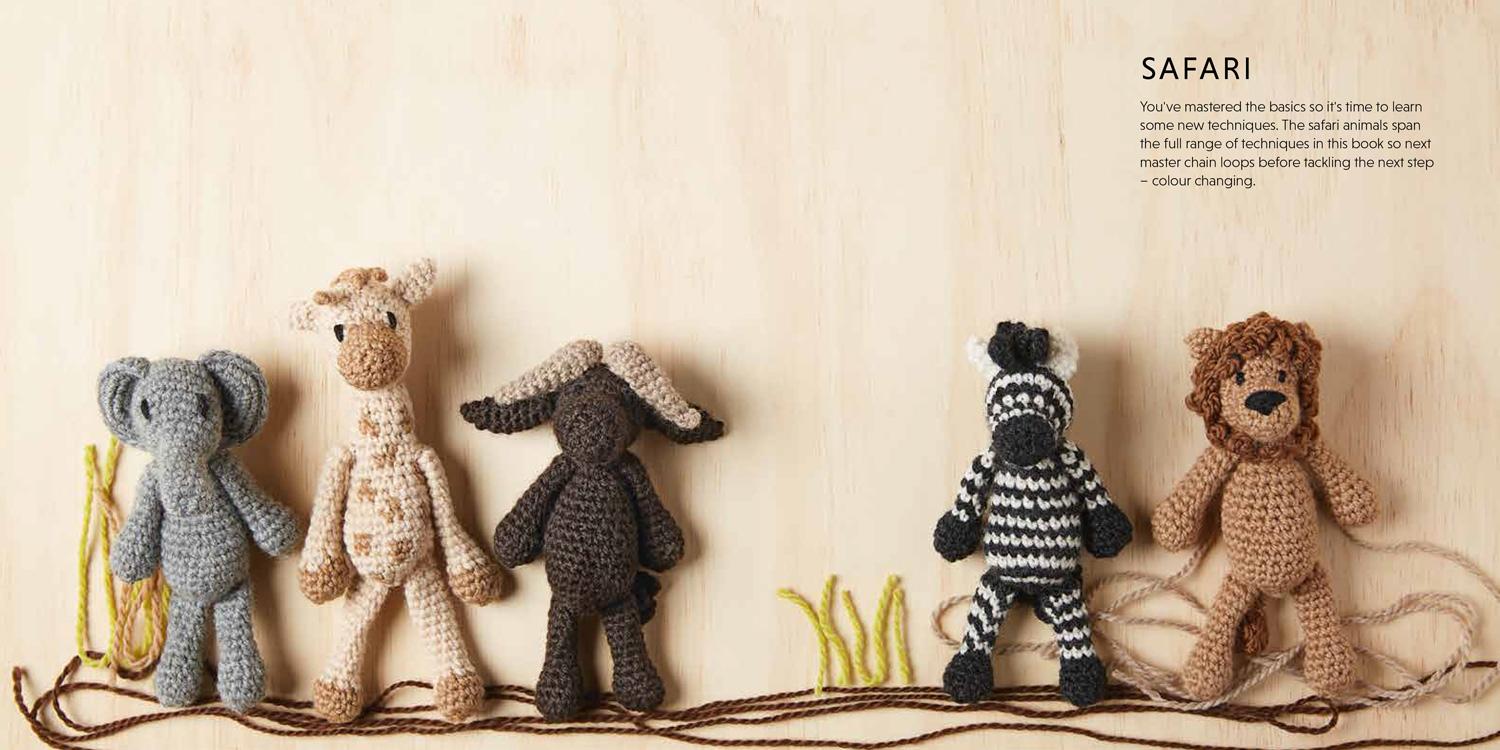 Bild: 9781911641773 | How to Crochet Animals: Wild | 25 Mini Menagerie Patterns | Kerry Lord