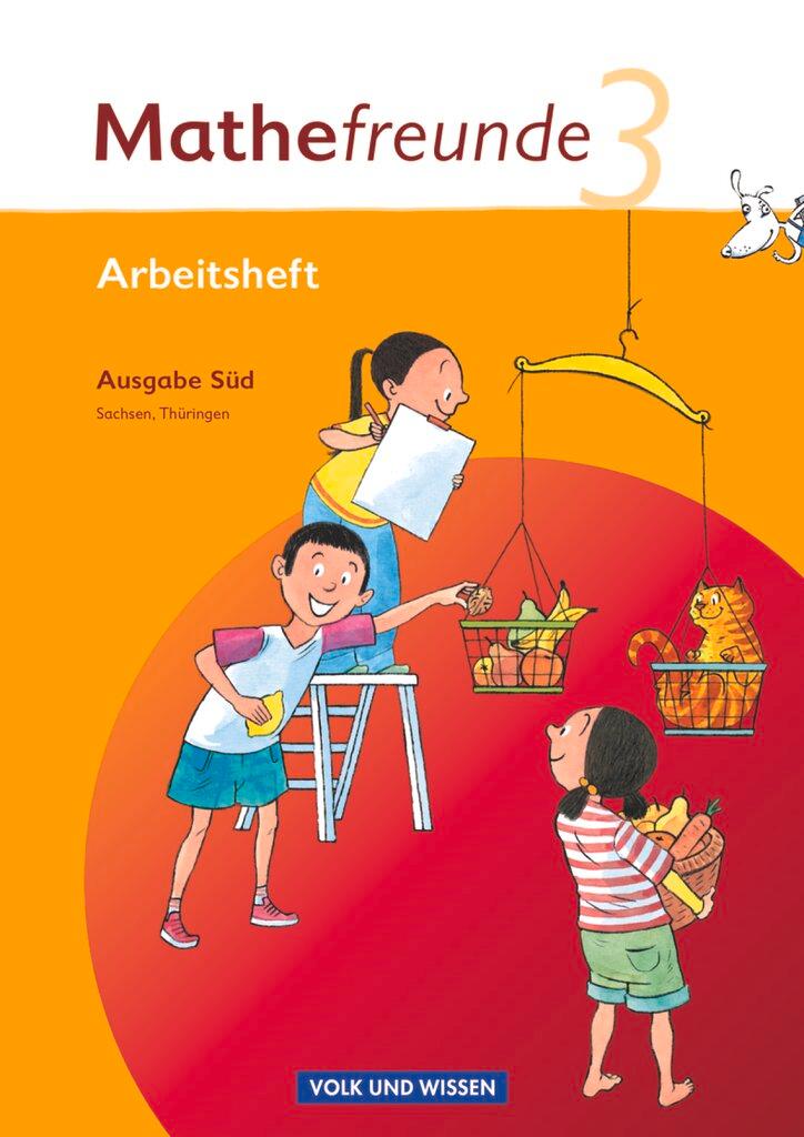 Cover: 9783060826780 | Mathefreunde 3. Schuljahr. Arbeitsheft mit Lernstandssteiten. Süd