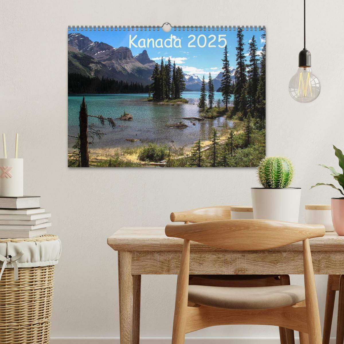 Bild: 9783435750184 | Kanada 2025 (Wandkalender 2025 DIN A3 quer), CALVENDO Monatskalender