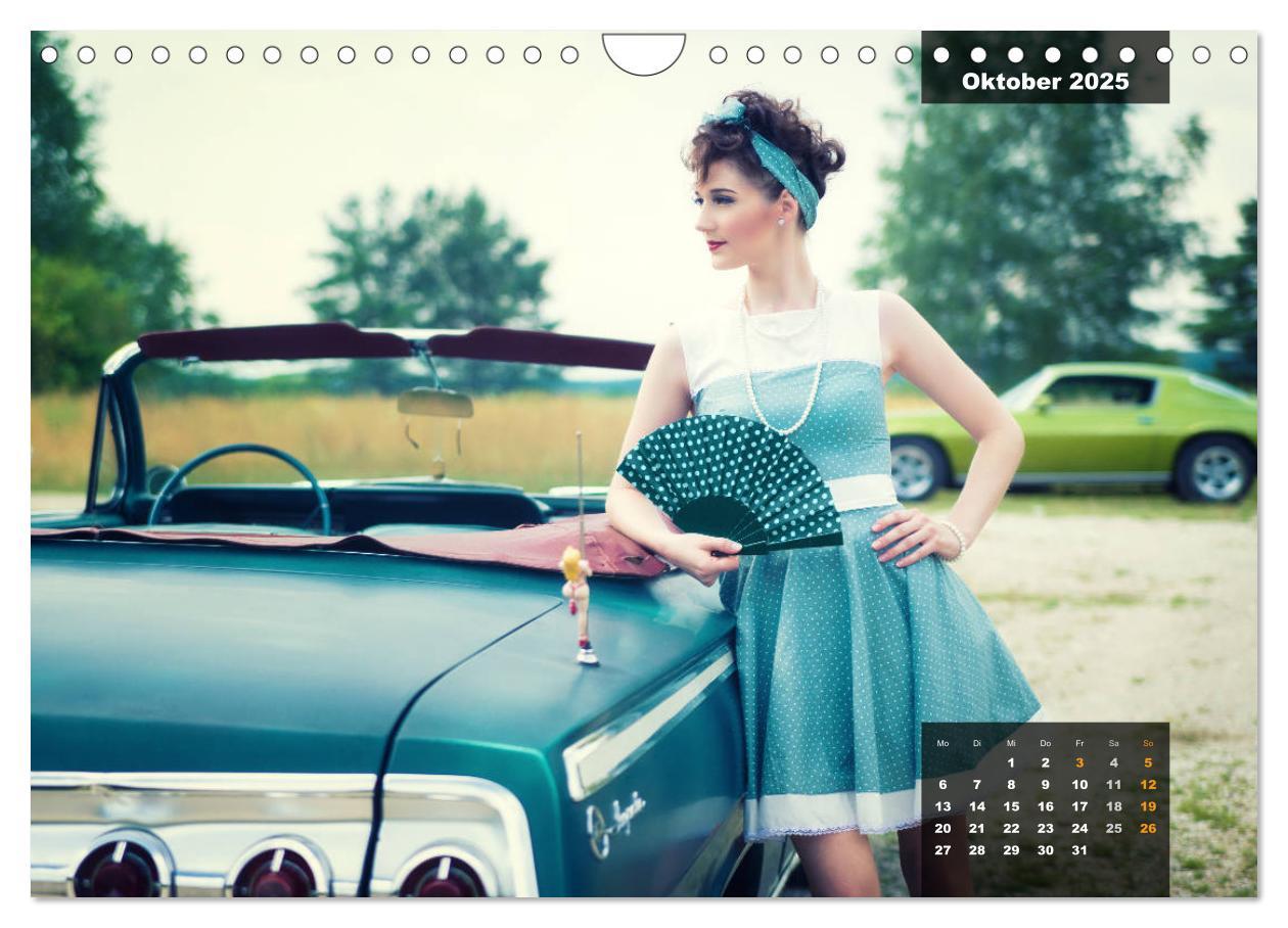 Bild: 9783435435722 | Rockabilly - Back to the 50s (Wandkalender 2025 DIN A4 quer),...