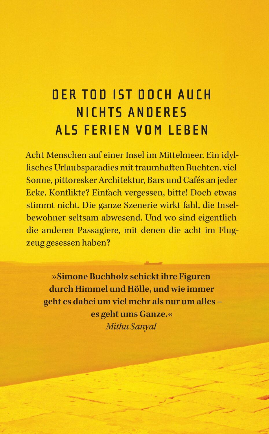 Rückseite: 9783518474426 | Nach uns der Himmel | Simone Buchholz | Buch | 211 S. | Deutsch | 2024