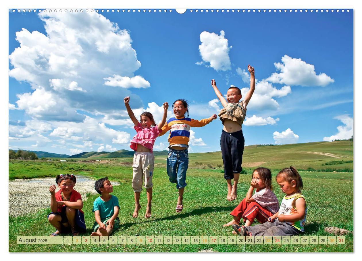 Bild: 9783435437948 | Reise durch Asien - Mongolei (Wandkalender 2025 DIN A2 quer),...