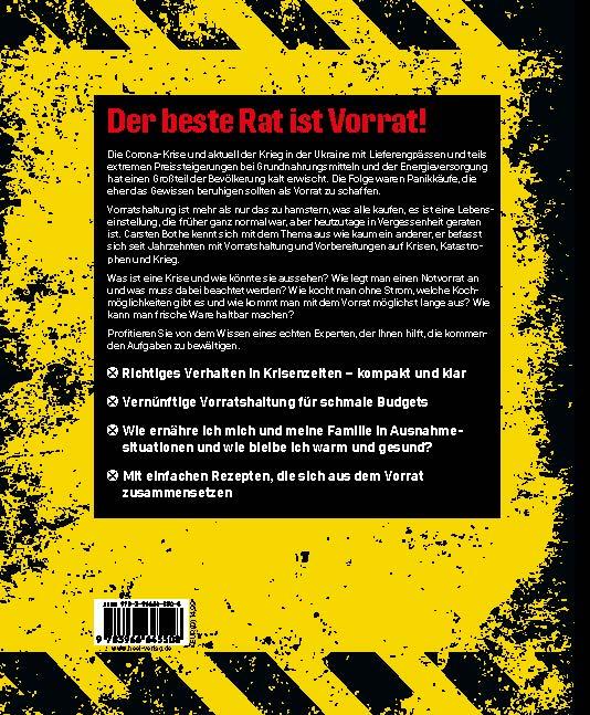 Rückseite: 9783966645508 | Der beste Rat ist Vorrat | Carsten Bothe | Taschenbuch | 144 S. | 2022