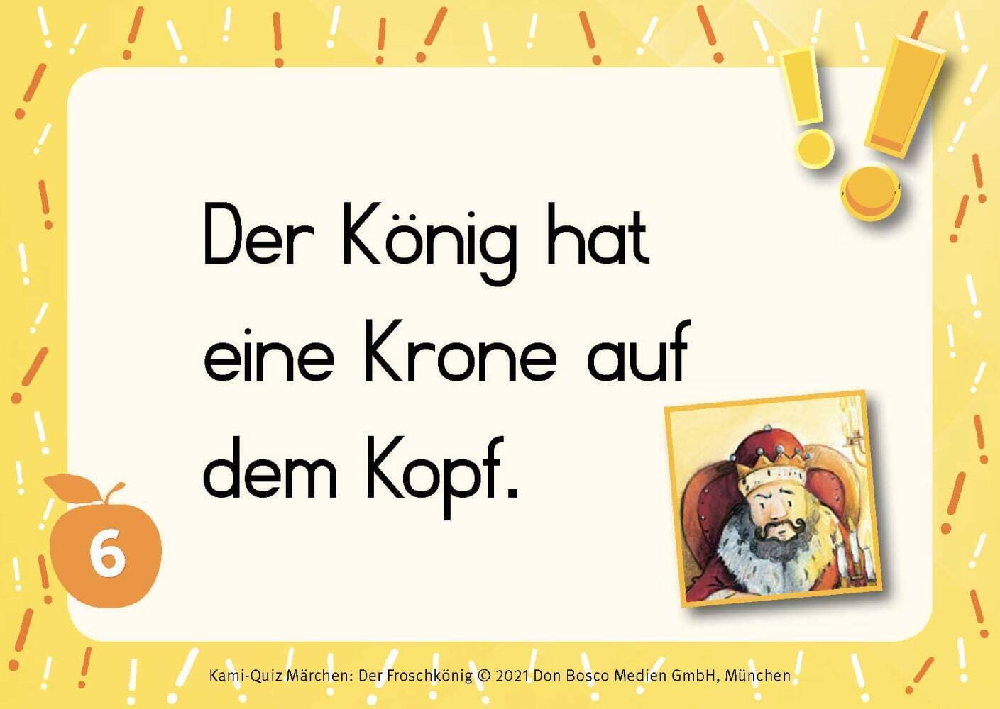 Bild: 4260179516870 | Kami-Quiz Märchen: Der Froschkönig | Helga Fell | Box | Deutsch | 2021