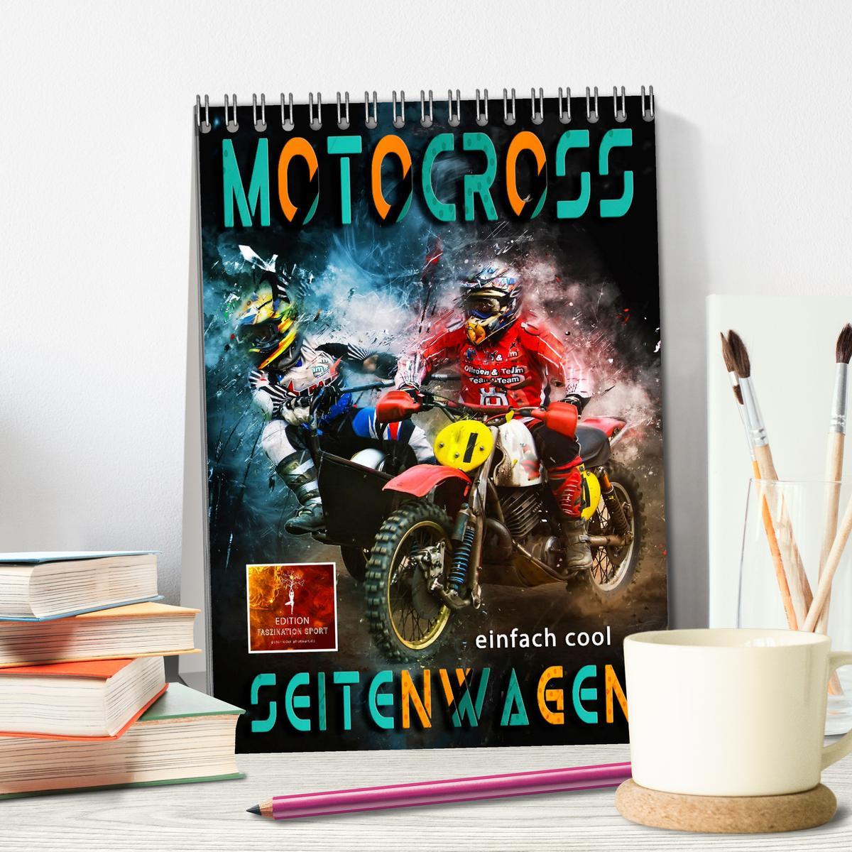 Bild: 9783435912742 | Motocross Seitenwagen - einfach cool (Tischkalender 2025 DIN A5...