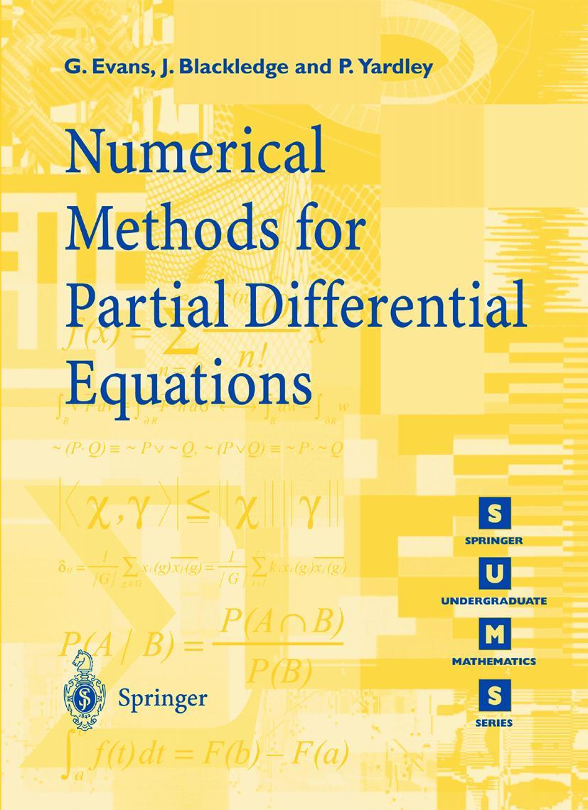 Cover: 9783540761259 | Numerical Methods for Partial Differential Equations | Evans (u. a.)