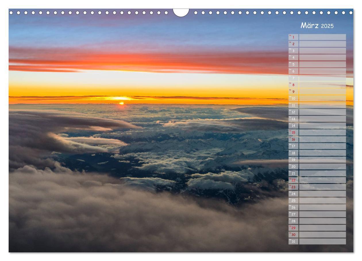 Bild: 9783435373475 | Colours of Flight - Stimmungen über den Wolken (Wandkalender 2025...