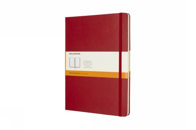 Cover: 8055002855082 | Moleskine Notizbuch Xlarge, Liniert, Hard Cover, Scharlachrot | Buch