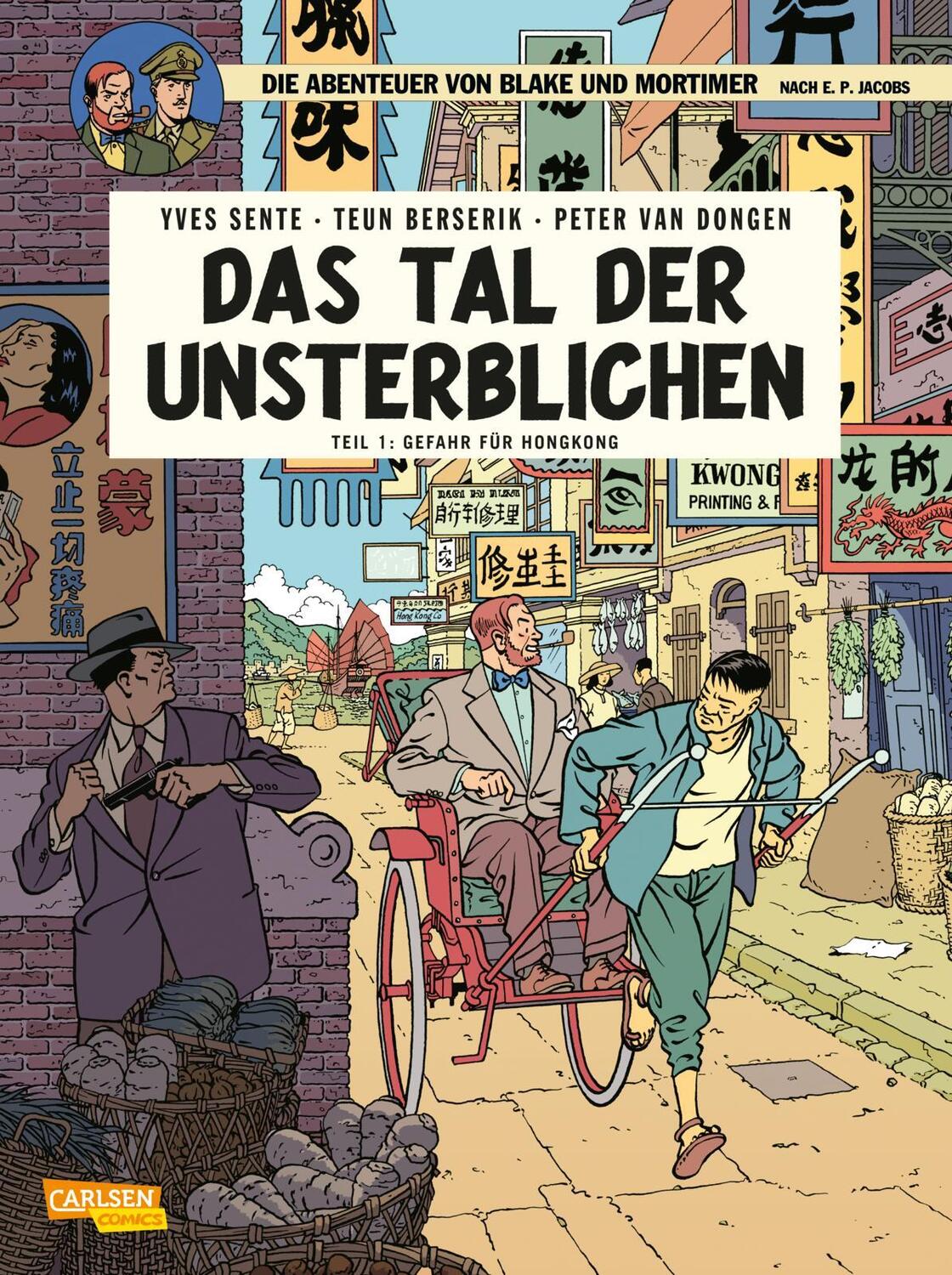 Cover: 9783551023421 | Blake und Mortimer 22: Das Tal der Unsterblichen, Teil 1: Gefahr...