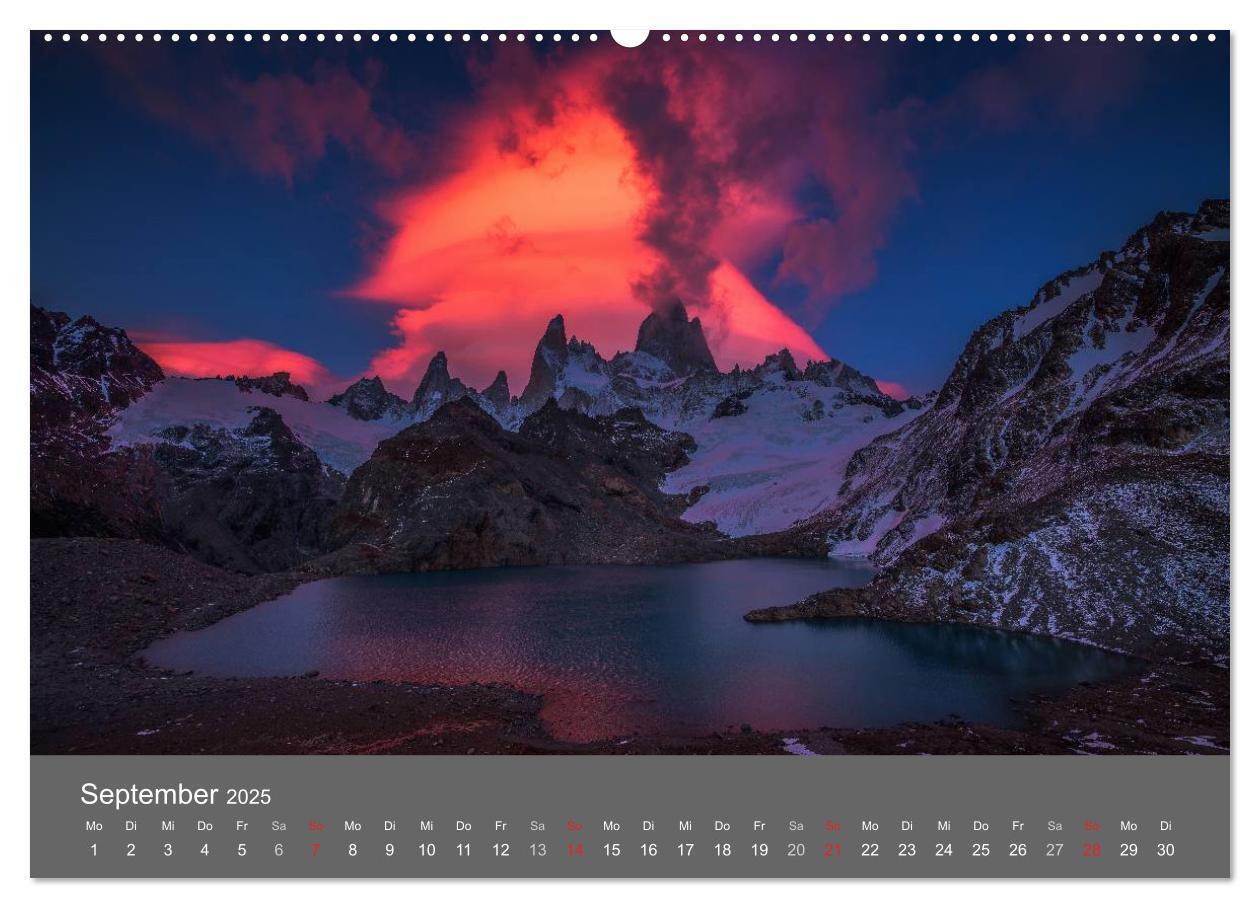 Bild: 9783435607747 | Farbenfrohes Patagonien (Wandkalender 2025 DIN A2 quer), CALVENDO...