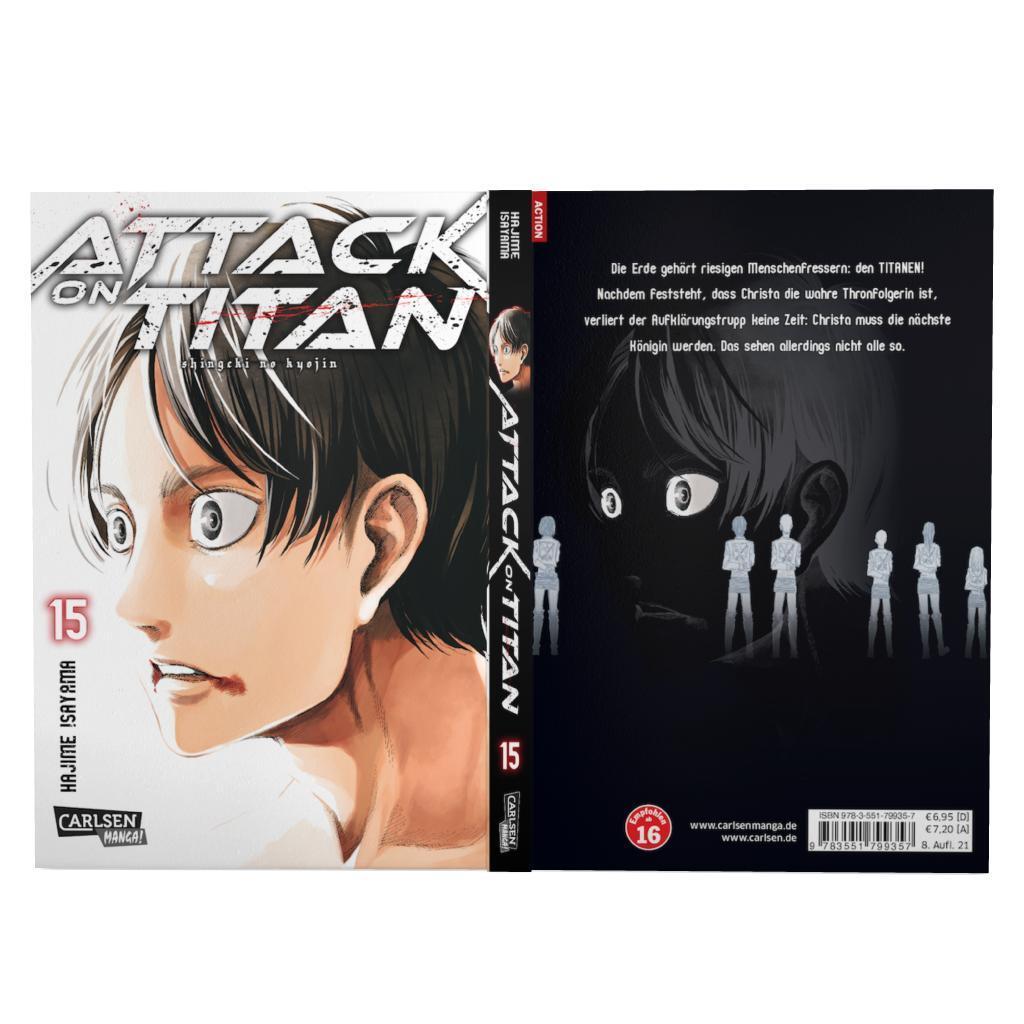 Bild: 9783551799357 | Attack on Titan 15 | Hajime Isayama | Taschenbuch | Attack on Titan