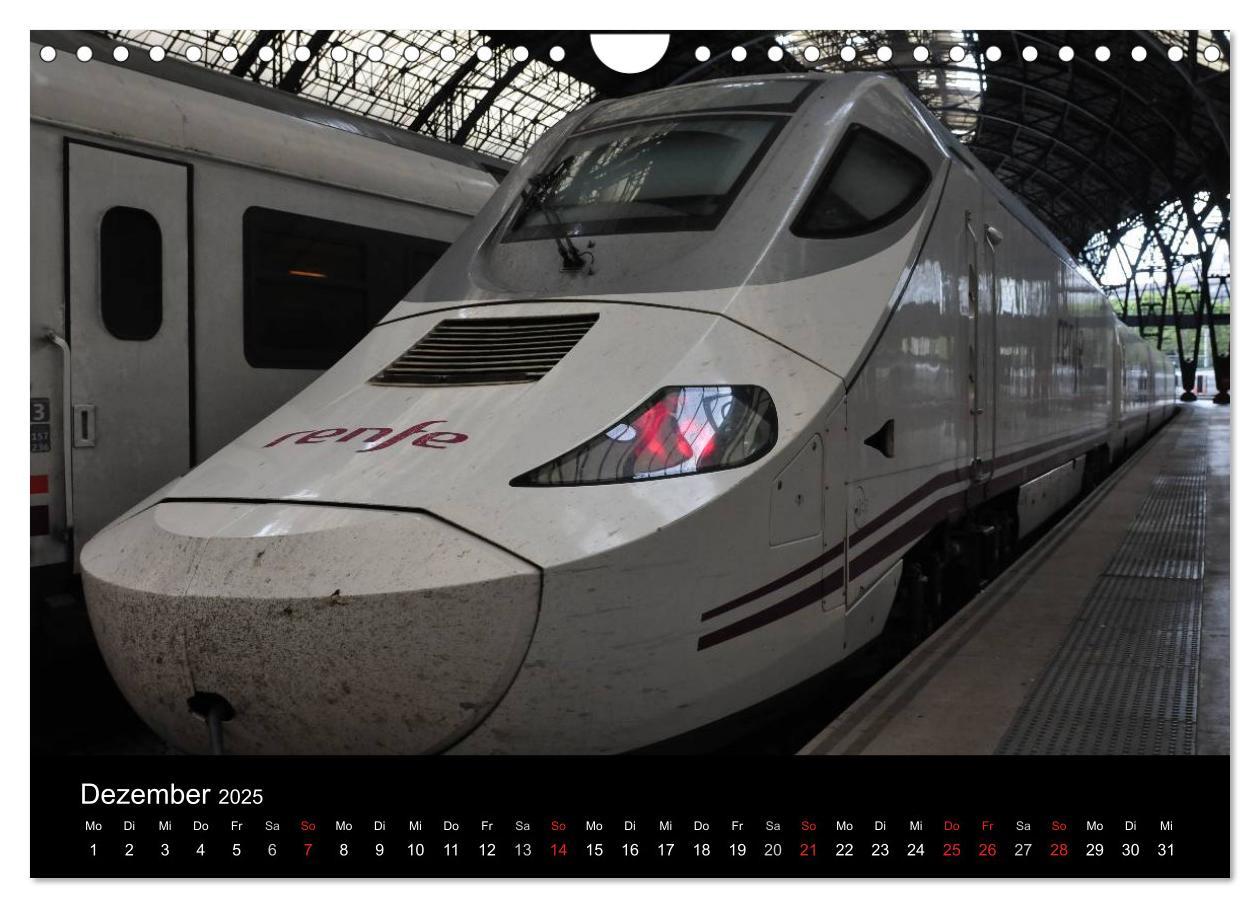 Bild: 9783435613571 | Europäische Eisenbahnen im Auge der Kamera (Wandkalender 2025 DIN...