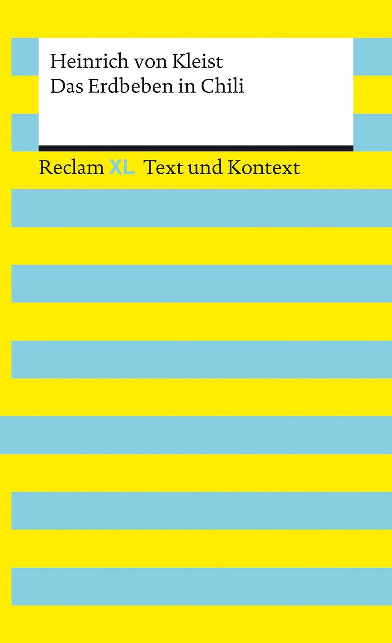 Cover: 9783150161548 | Das Erdbeben in Chili. Textausgabe mit Kommentar und Materialien