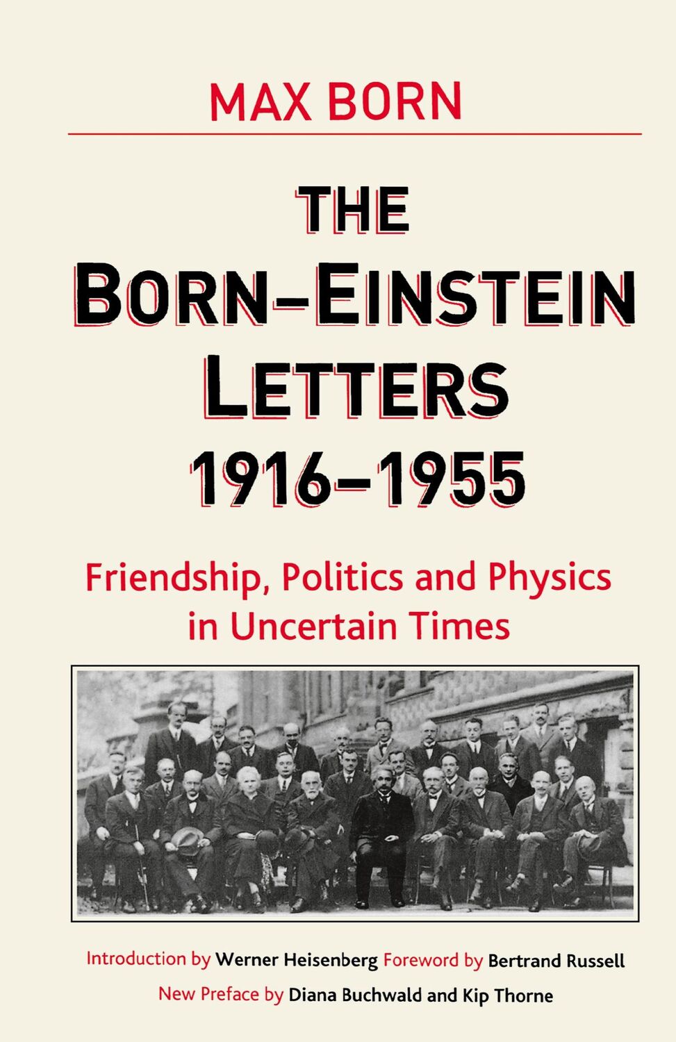 Cover: 9781403944962 | Born-Einstein Letters, 1916-1955 | M. Born (u. a.) | Buch | xxxviii