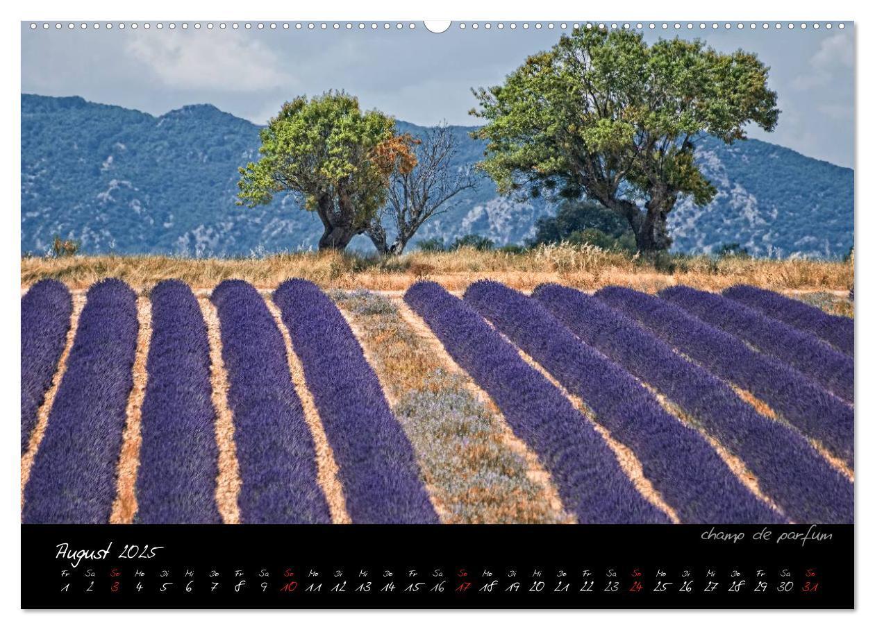 Bild: 9783435757442 | Provence romantique (Wandkalender 2025 DIN A2 quer), CALVENDO...