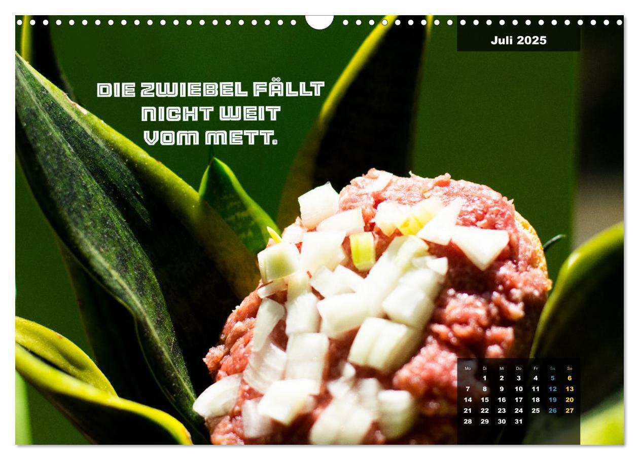 Bild: 9783435038978 | Mettkalender - Spread some more Mett (Wandkalender 2025 DIN A3...