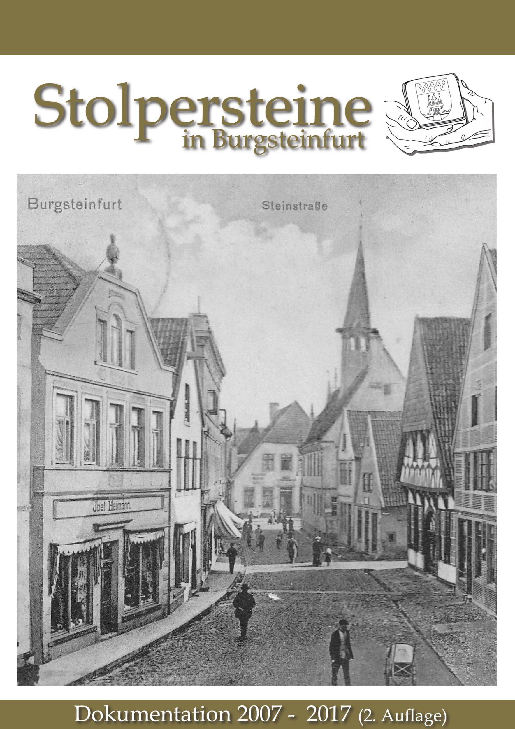 Cover: 9783769339703 | Stolpersteine in Burgsteinfurt | Dokumentation 2007 bis 2017 | Buch