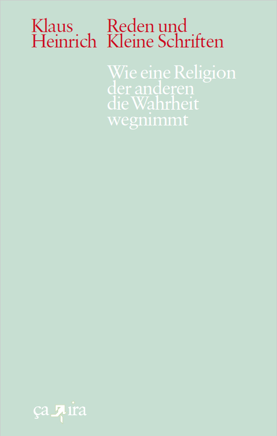 Cover: 9783862591749 | wie eine religion der anderen die wahrheit wegnimmt | Klaus Heinrich