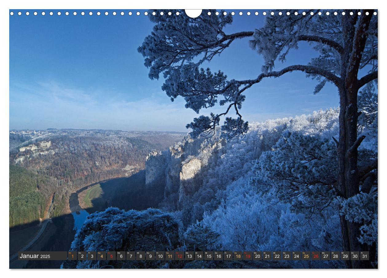 Bild: 9783383895289 | Große Landschaft Obere Donau (Wandkalender 2025 DIN A3 quer),...