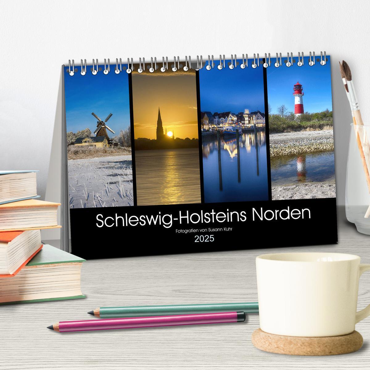 Bild: 9783435405534 | Schleswig-Holsteins Norden (Tischkalender 2025 DIN A5 quer),...