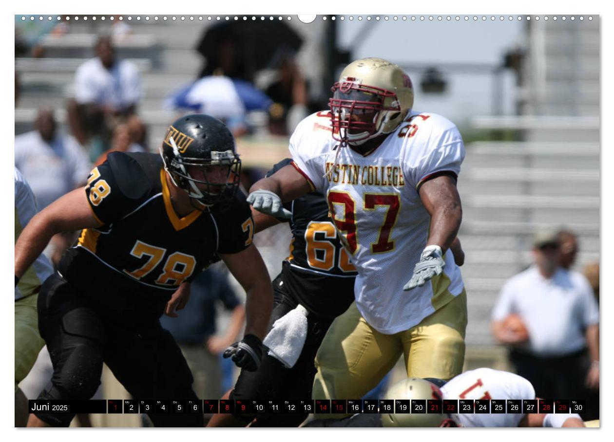 Bild: 9783435386895 | American Football - Athleten (Wandkalender 2025 DIN A2 quer),...