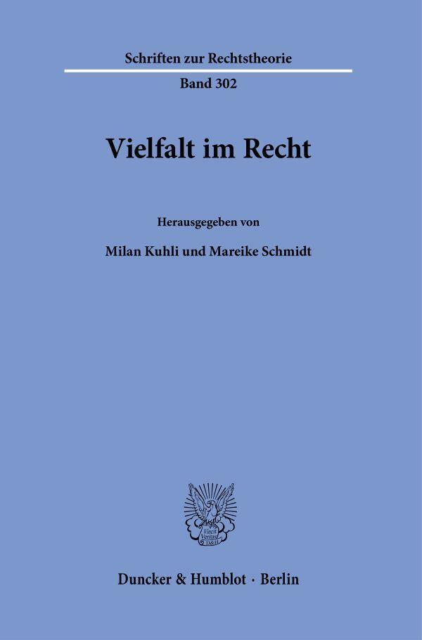 Cover: 9783428159840 | Vielfalt im Recht. | Milan Kuhli (u. a.) | Taschenbuch | 141 S. | 2022