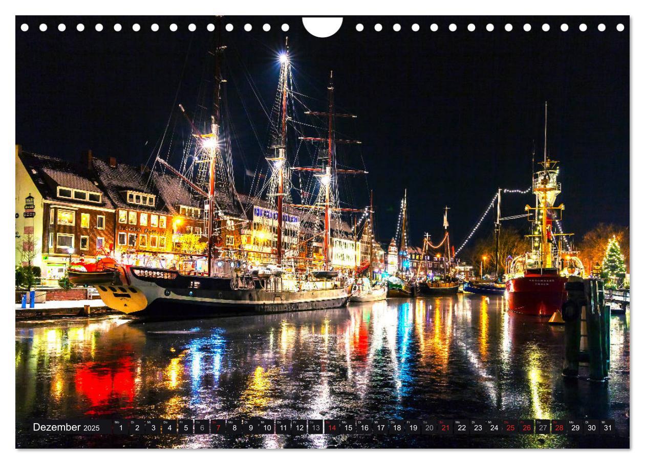 Bild: 9783435322558 | EMDEN maritime Seehafenstadt (Wandkalender 2025 DIN A4 quer),...