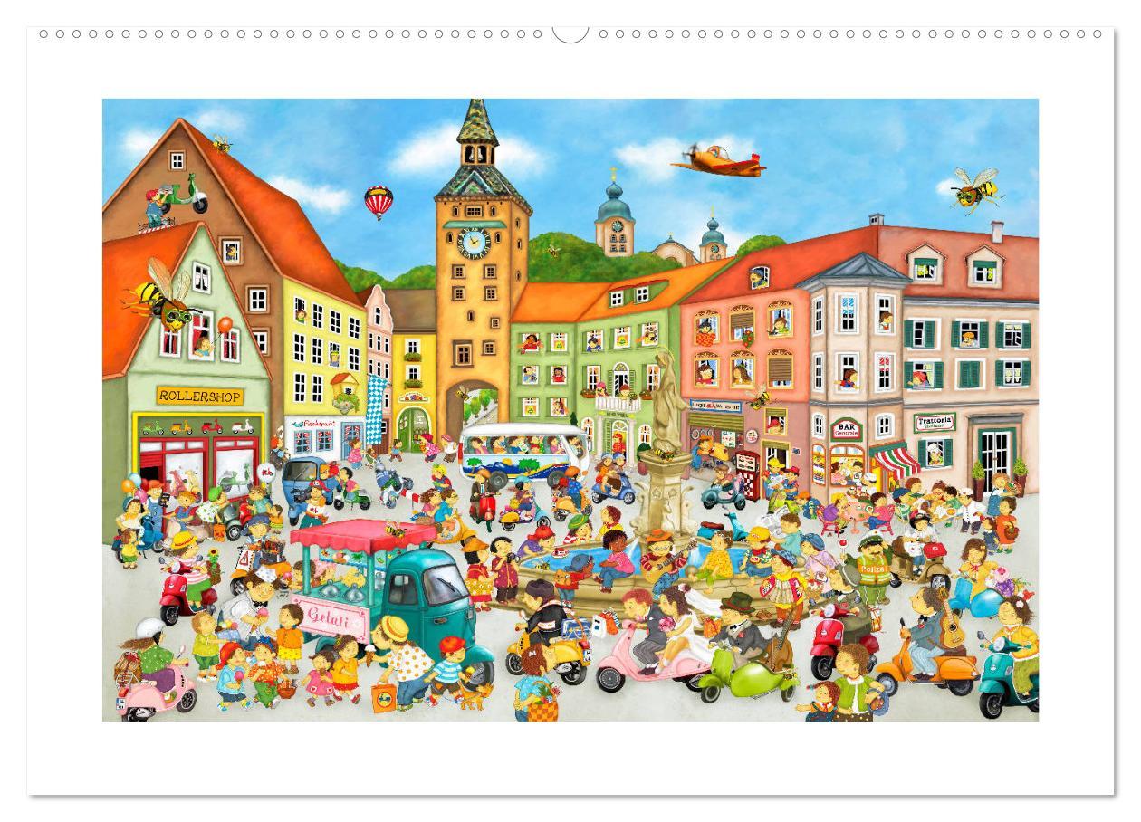 Bild: 9783435415632 | Meine kleine Wimmelwelt (Wandkalender 2025 DIN A2 quer), CALVENDO...