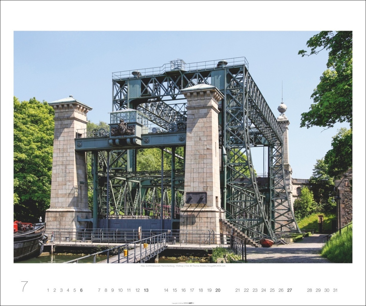 Bild: 9783839901229 | Der Ruhrpott Kalender 2025 - Industriekultur | Kalender | 14 S. | 2025