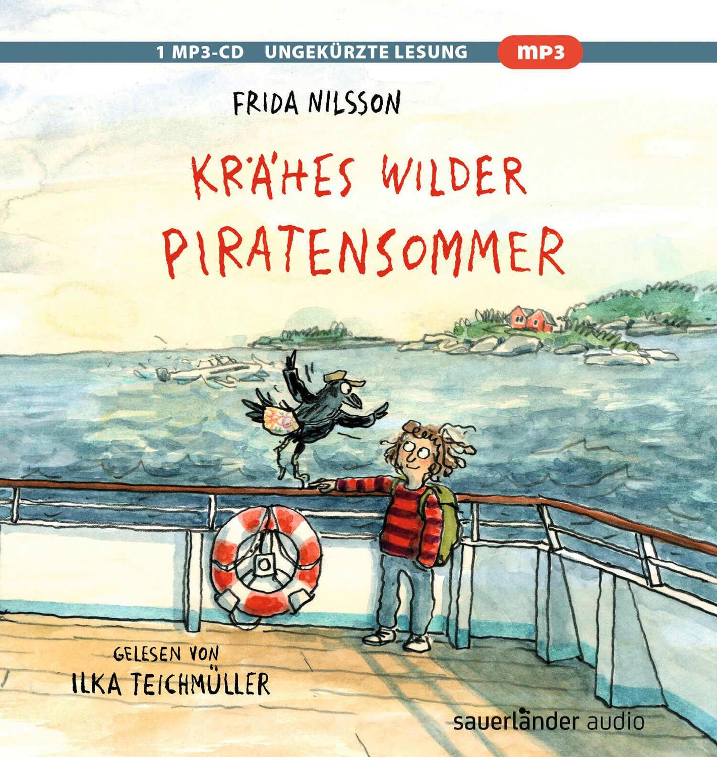 Cover: 9783839844168 | Krähes wilder Piratensommer | Frida Nilsson | MP3 | 1 Audio-CD | 2023