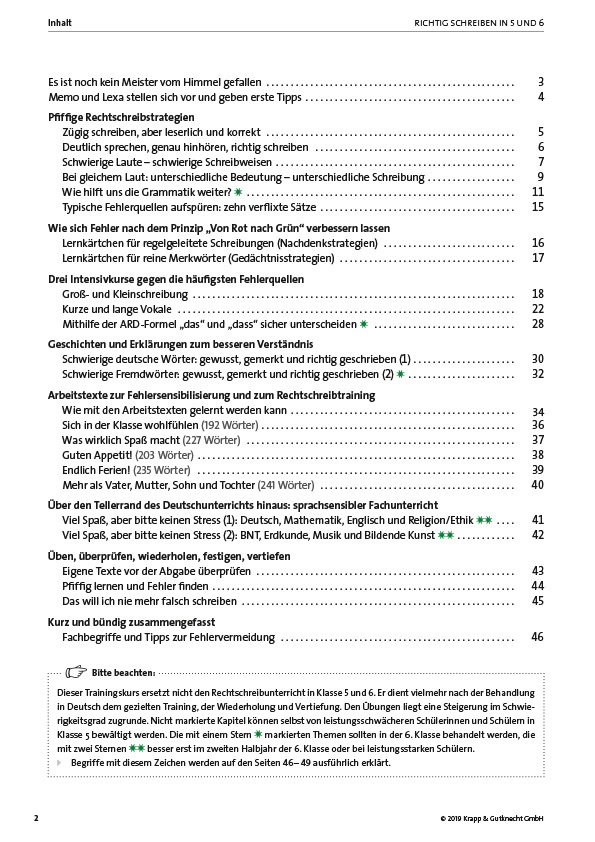 Bild: 9783946482420 | Richtig schreiben in 5 und 6 | Stephan Gora | Taschenbuch | Deutsch