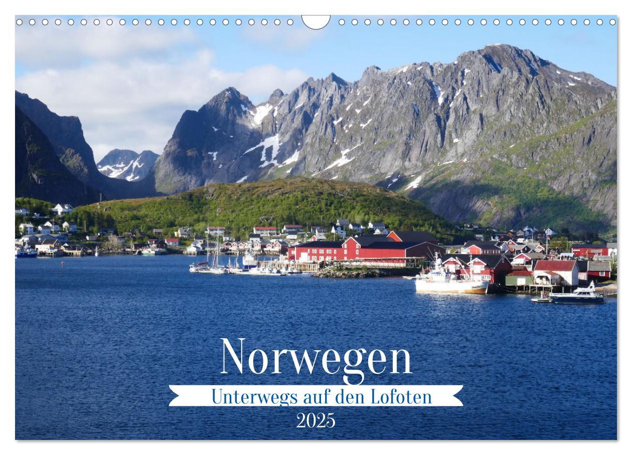 Cover: 9783457151945 | Norwegen - Unterwegs auf den Lofoten (Wandkalender 2025 DIN A3...