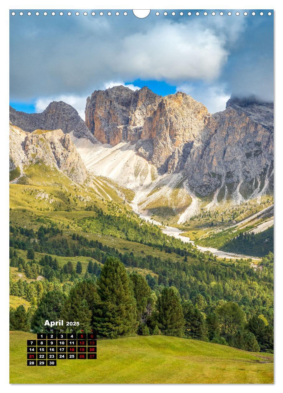 Bild: 9783435903788 | Südtirol, das Wanderparadies (Wandkalender 2025 DIN A3 hoch),...