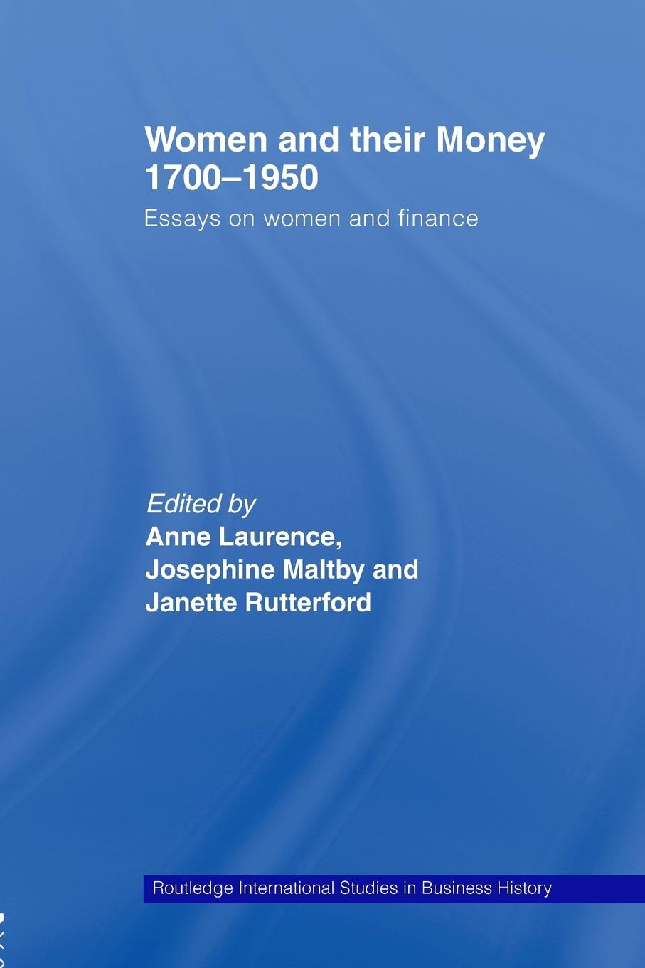 Cover: 9780415542555 | Women and Their Money 1700-1950 | Essays on Women and Finance | Buch