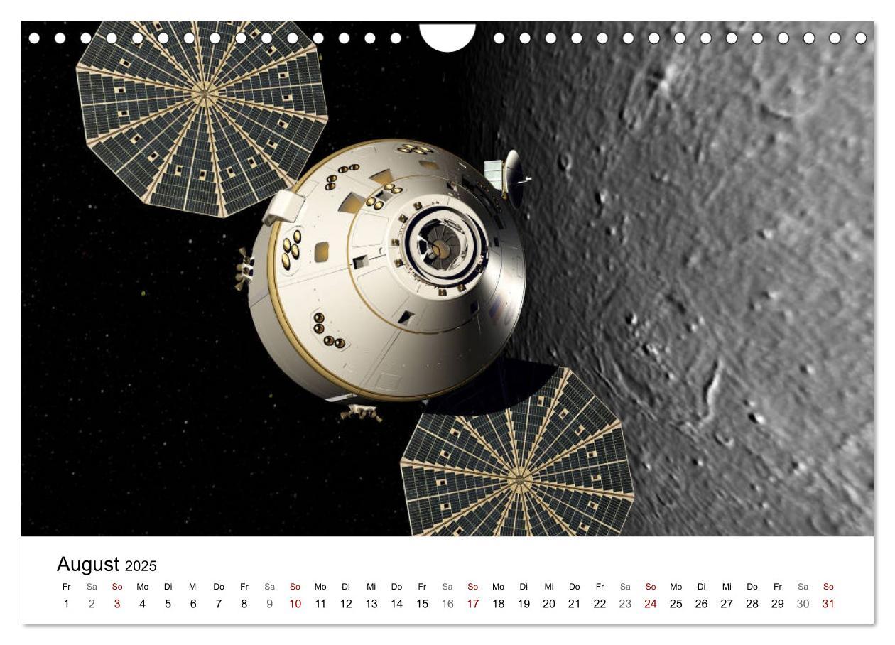 Bild: 9783435455560 | Abenteuer im Weltraum (Wandkalender 2025 DIN A4 quer), CALVENDO...