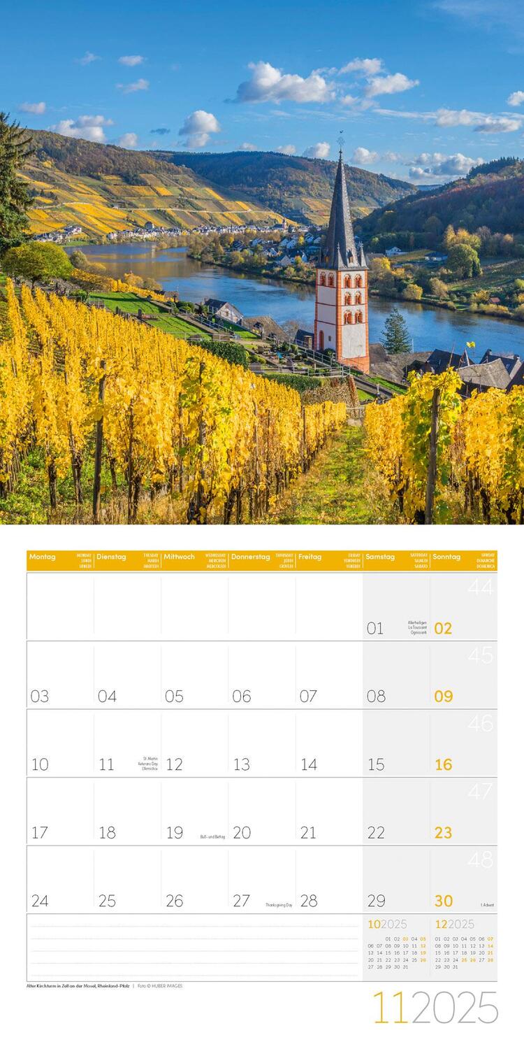 Bild: 9783838445090 | Deutschland Kalender 2025 - 30x30 | Ackermann Kunstverlag | Kalender