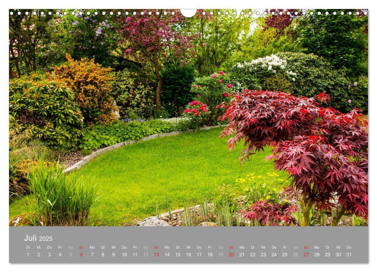 Bild: 9783435609215 | Romantische Garten-Paradiese (Wandkalender 2025 DIN A3 quer),...