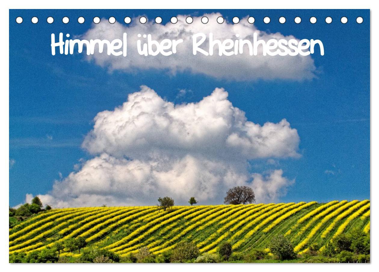 Cover: 9783435492190 | Himmel über Rheinhessen (Tischkalender 2025 DIN A5 quer), CALVENDO...