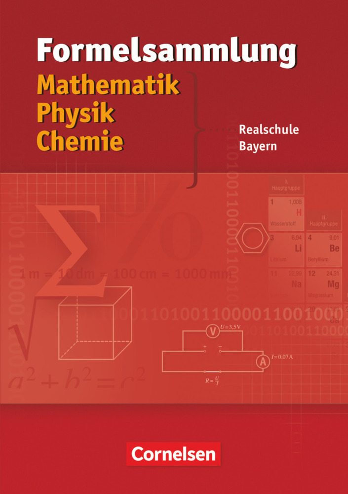 Cover: 9783464523322 | Formelsammlungen Sekundarstufe I - Bayern - Realschule | Taschenbuch