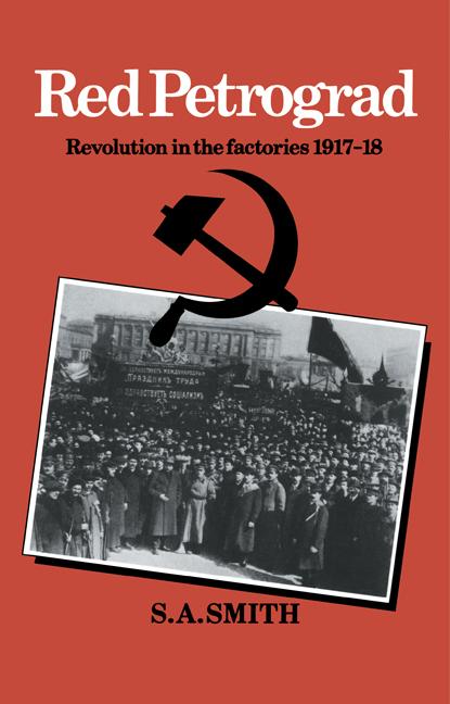 Cover: 9780521316187 | Red Petrograd | Revolution in the Factories, 1917 1918 | Smith (u. a.)