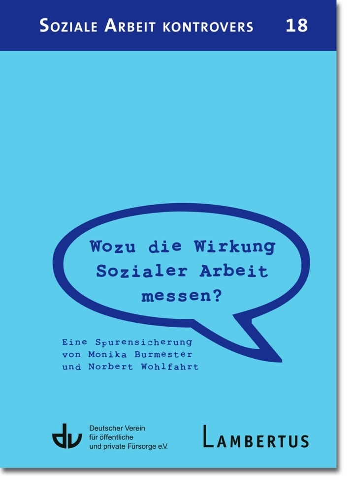 Cover: 9783784130774 | Wozu die Wirkung Sozialer Arbeit messen? | Eine Spurensicherung | Buch