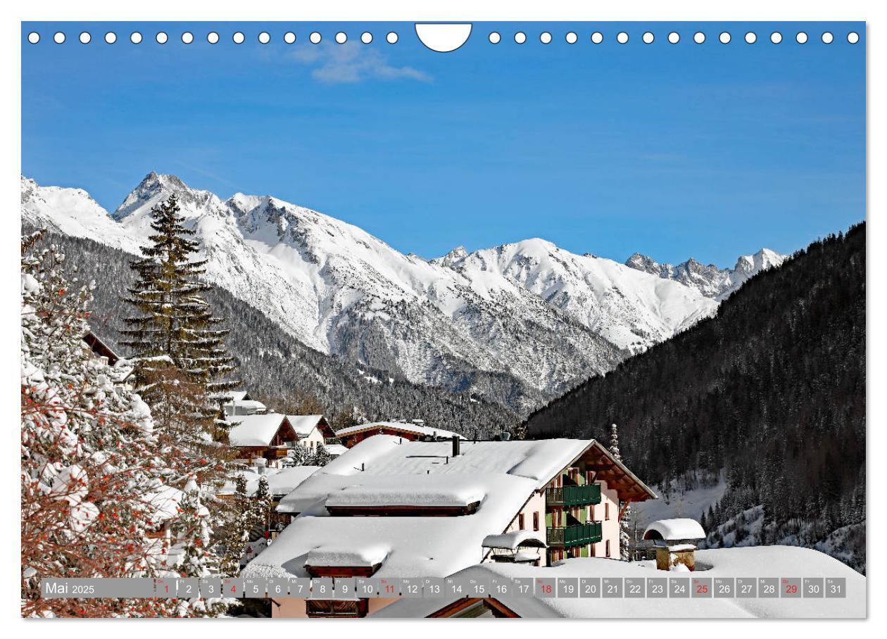 Bild: 9783435160617 | St. Anton am Arlberg (Wandkalender 2025 DIN A4 quer), CALVENDO...