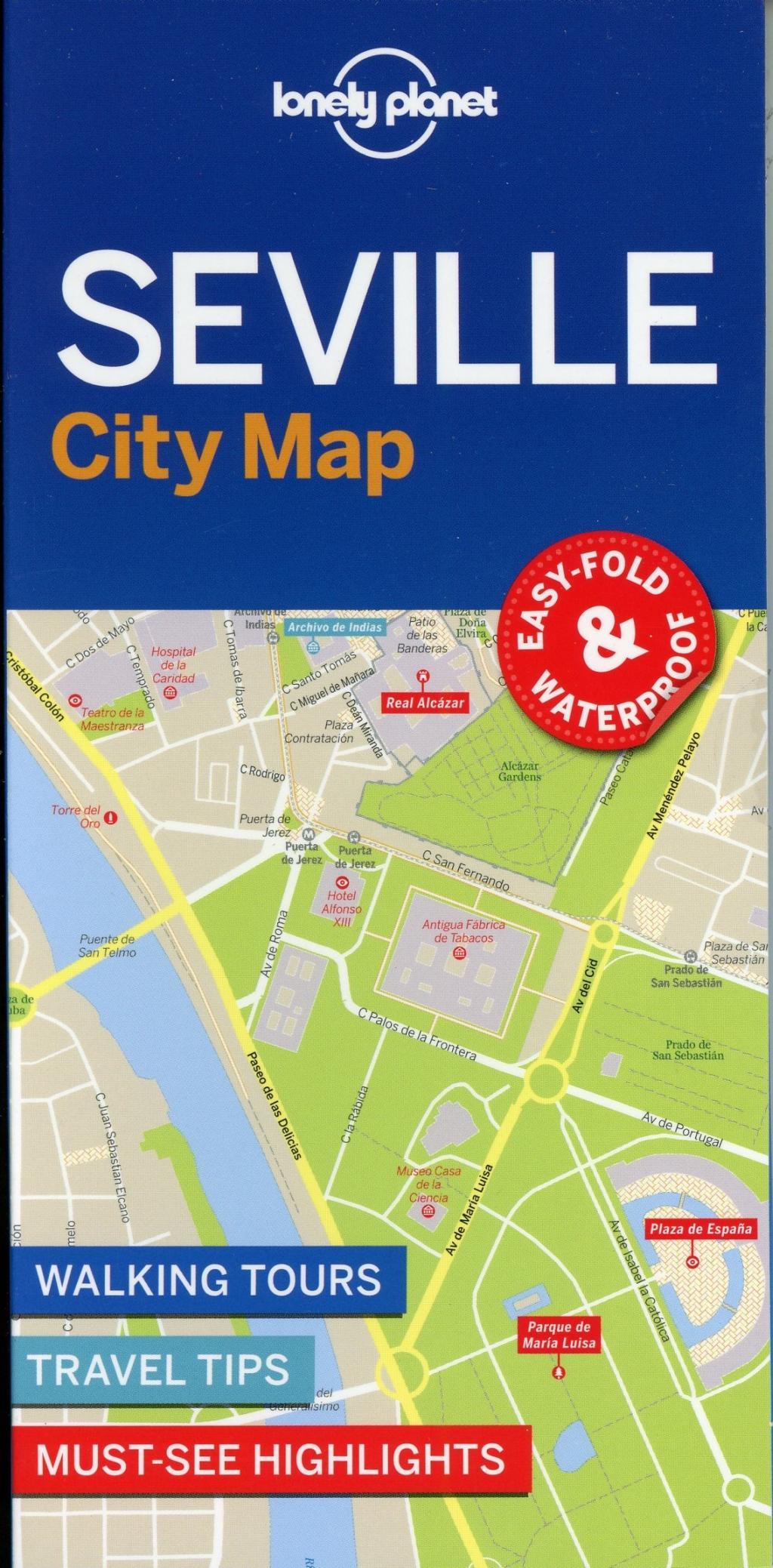 Cover: 9781787014596 | Lonely Planet Seville City Map | Lonely Planet | (Land-)Karte | 2018