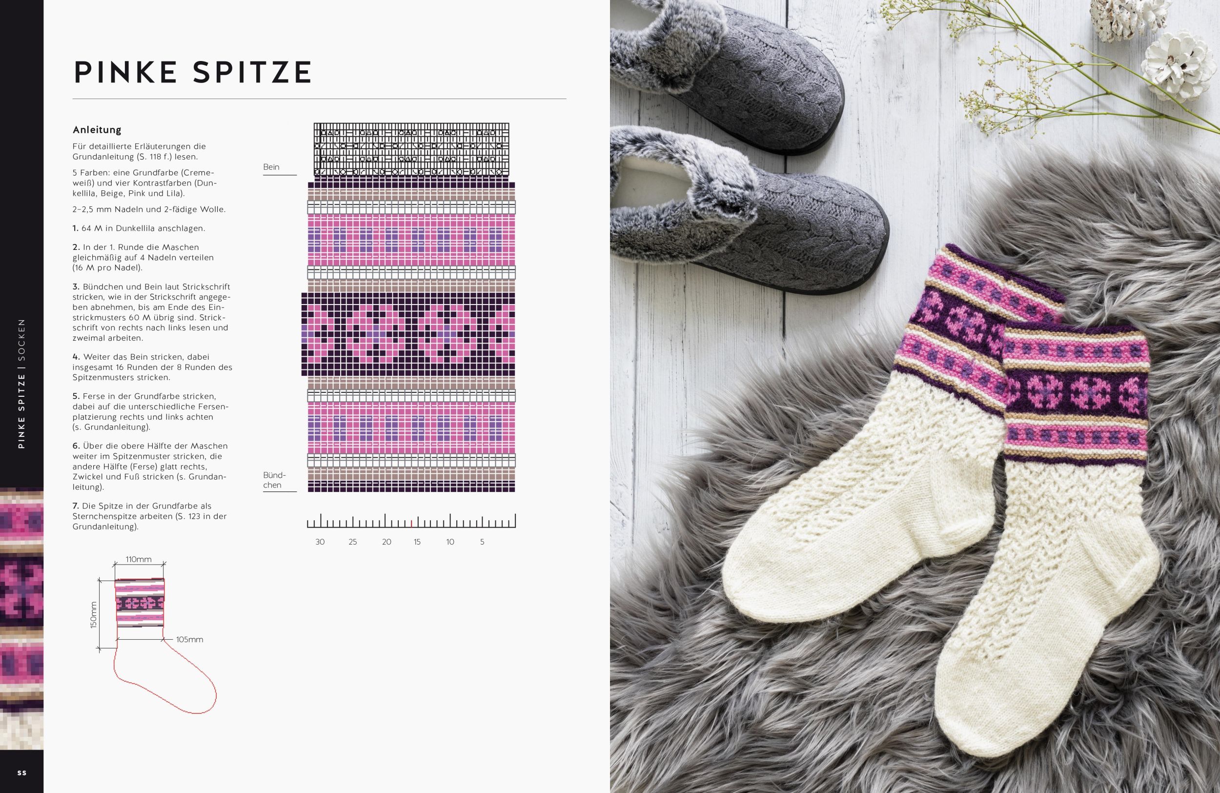 Bild: 9783830720911 | Lettisch stricken: Socken. 50 Strickmuster für Kniestrümpfe, Socken...