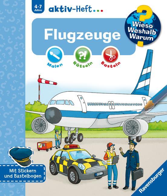 Cover: 9783473329304 | Wieso? Weshalb? Warum? aktiv-Heft: Flugzeuge | Sebastian Coenen | Buch