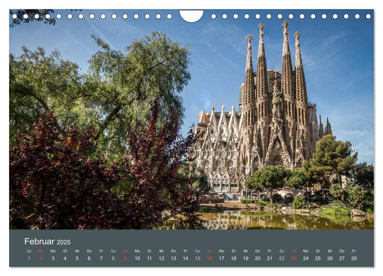 Bild: 9783435612017 | Barcelona - Faszinierende Architektur (Wandkalender 2025 DIN A4...