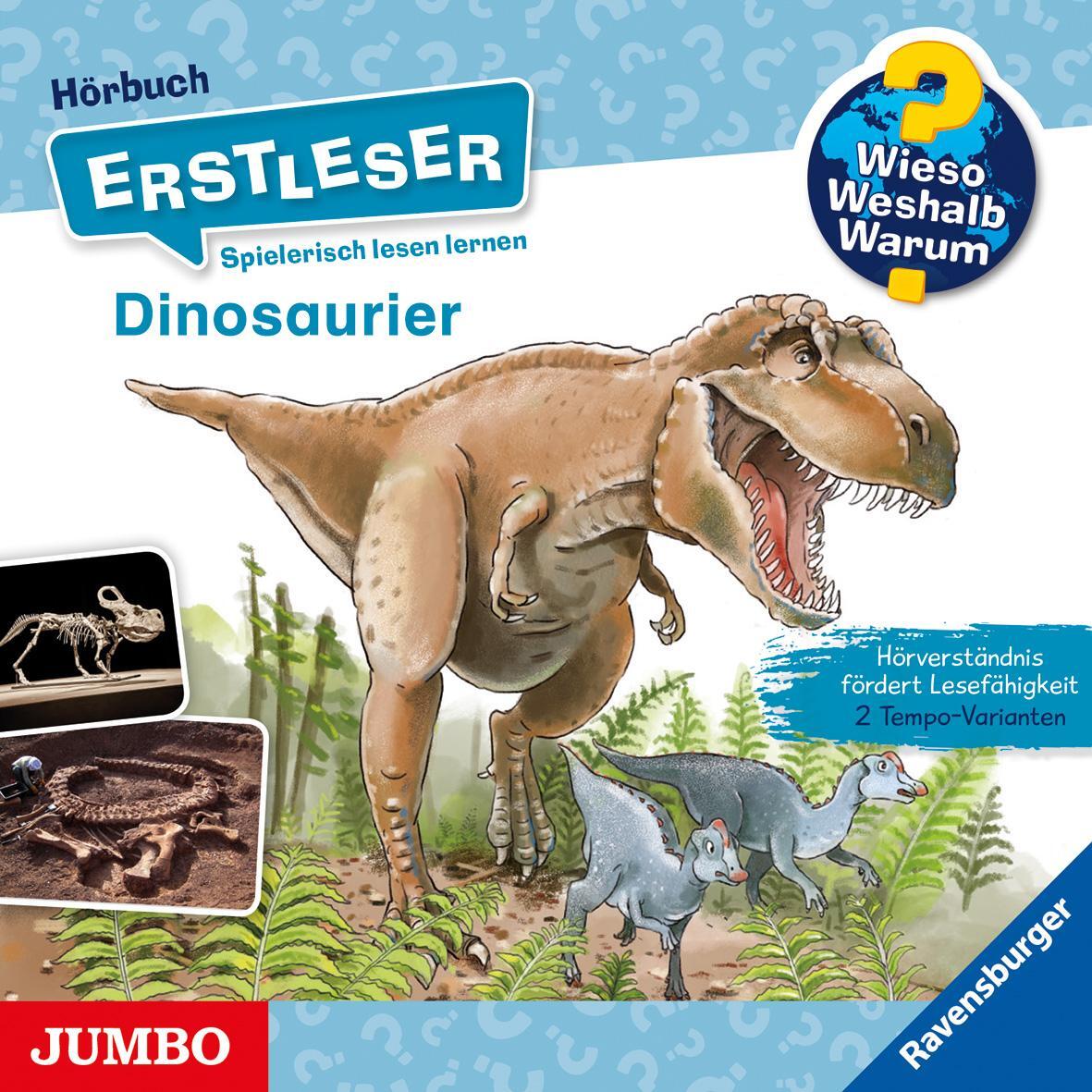 Cover: 9783833743917 | Wieso? Weshalb? Warum? Erstleser Dinosaurier | Carola von Kessel | CD