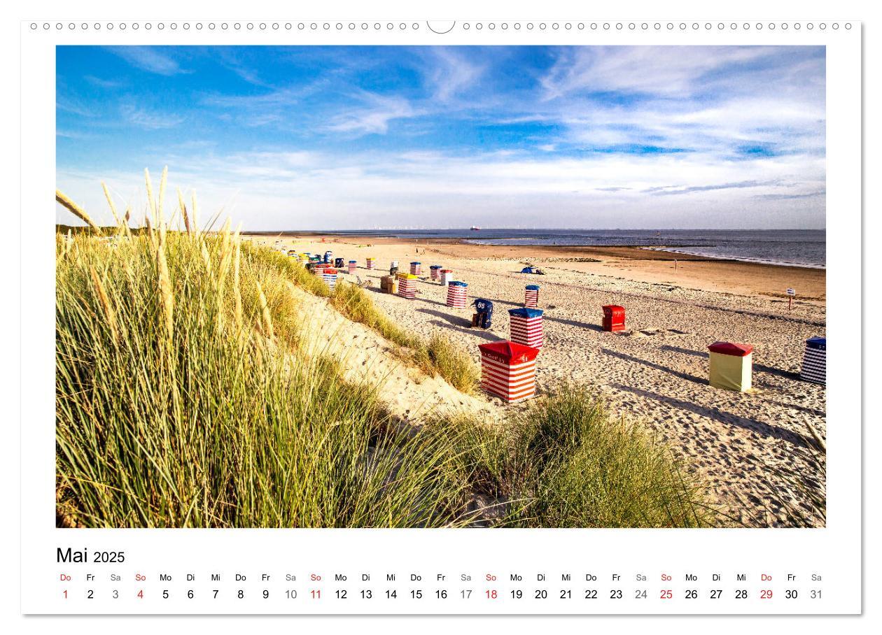 Bild: 9783435494330 | OSTFRIESLAND Strand und Mee(h)r (Wandkalender 2025 DIN A2 quer),...