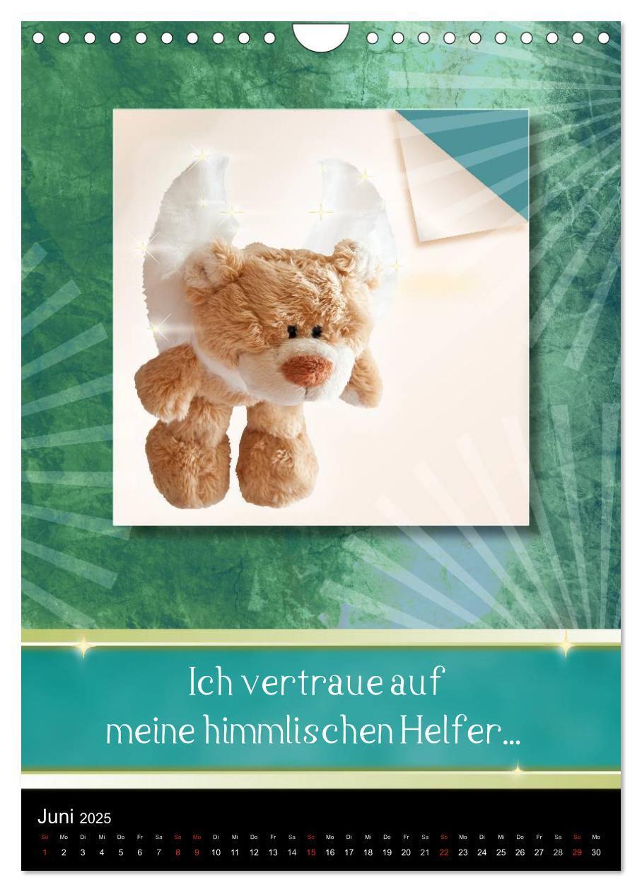 Bild: 9783457037058 | Teddys mit Sprüchen (Wandkalender 2025 DIN A4 hoch), CALVENDO...